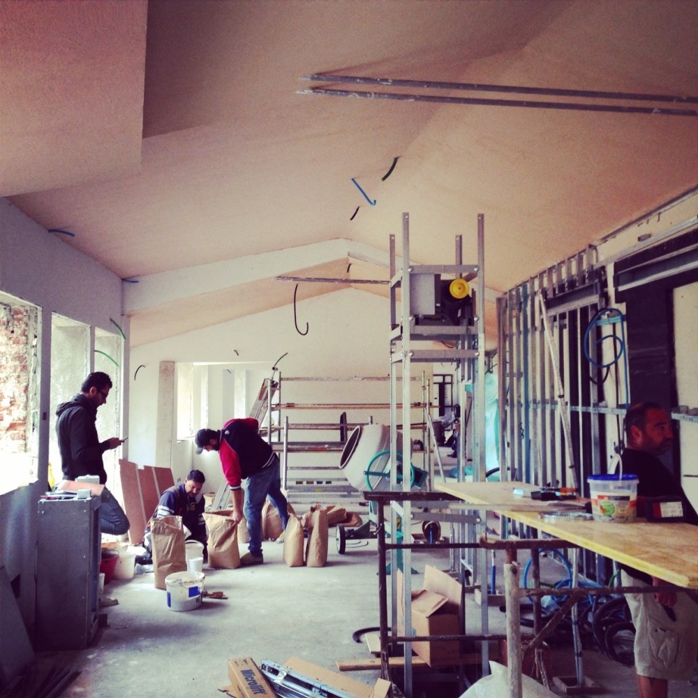 consulenza colore per ristorante Chalet Fontana di Firenze